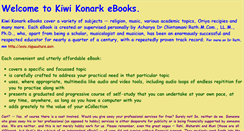 Desktop Screenshot of kiwikonark.ragaculture.com