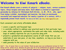 Tablet Screenshot of kiwikonark.ragaculture.com